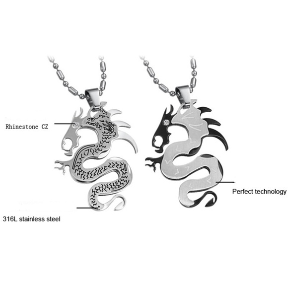 Couples Necklaces - Picture 2 of 3